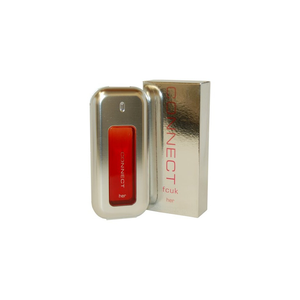Fcuk Connect Her Eau De Toilette Spray 100Ml