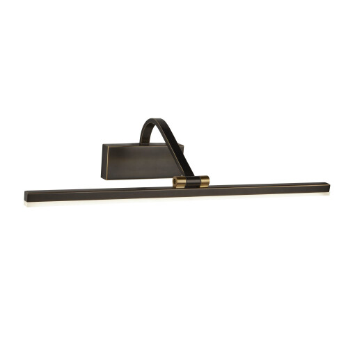 Searchlight Searchlight LED Picture Light Black Brushed Gold