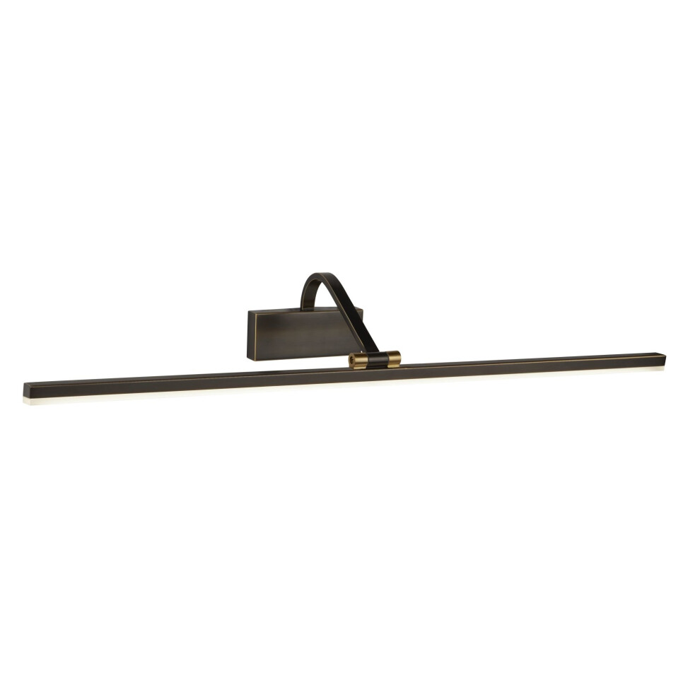 Search Led Picture Brushed Light/Black/Gold