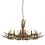 Searchlight Searchlight Stag 12 Light Antler Pendant Brown 1