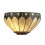 Searchlight Searchlight Pearl Tiffany Wall Light Clear/Brown/Purple 1