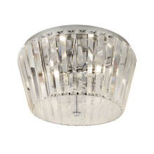Searchlight Tiara 3 Light Fush Chome With Crystal Glass