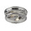 Searchlight Searchlight Edinburgh 2 Light Flush Chrome With Clear Glass Ip44 1