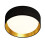 Searchlight Searchlight Gianna 1 Light LED Flush Ceiling Light Acrylic Black Shade/Gold 1