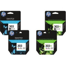 Hp 303Xl Ink Cartridge Black Inkjet High Yield 600 Pages T6N04AE#ABE