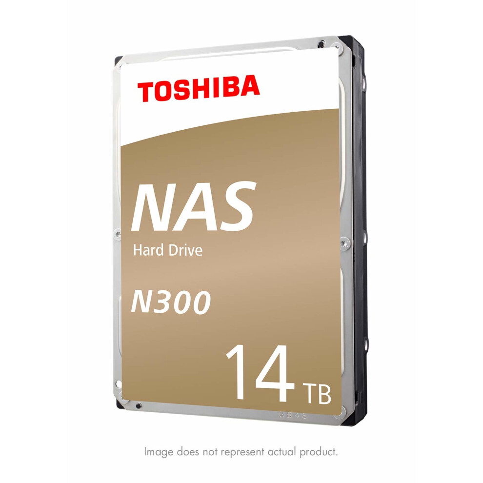 Toshiba Hdwg21euzsva 14Tb N300 Nas Internal Hdd Bulk Hdwg21euzsva