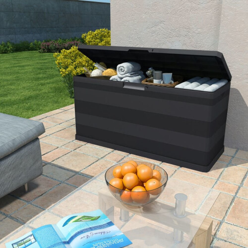 VidaXL vidaXL Gartenbox Schwarz 1174556 cm 1