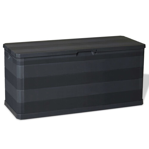 VidaXL vidaXL Gartenbox Schwarz 1174556 cm