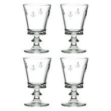 La Rochere Set of 4 Bee Wine Glasses, 24cl