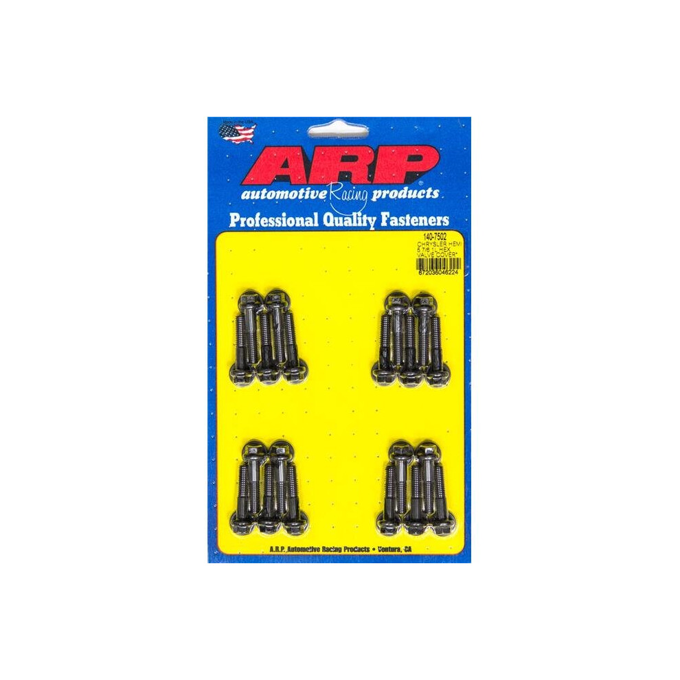 Arp 140-7502 6 Point Valve Cover Bolt Kit For Chrysler Mopar Hemi 5.7-6.1L 672036046224
