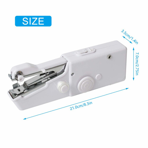Portable Sewing Machine, Mini Handheld Sewing Machine Professional Manual Sewing Tool Quick Stitch Tool for Fabric 1