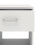 Bedside Table 1 Drawer Night Stand Cabinet Bedroom Storage Unit White 5