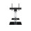King Cantilever TV Stand with Brackets, White, Rectangle Base, TVs up to 60" 2