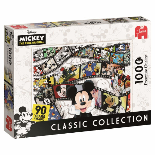 Jumbo Disney Mickey Mouse 90th Anniversary 1000 Piece Jigsaw Puzzle on ...