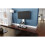 King Cantilever TV Stand with Brackets, White, Rectangle Base, TVs up to 60" 9