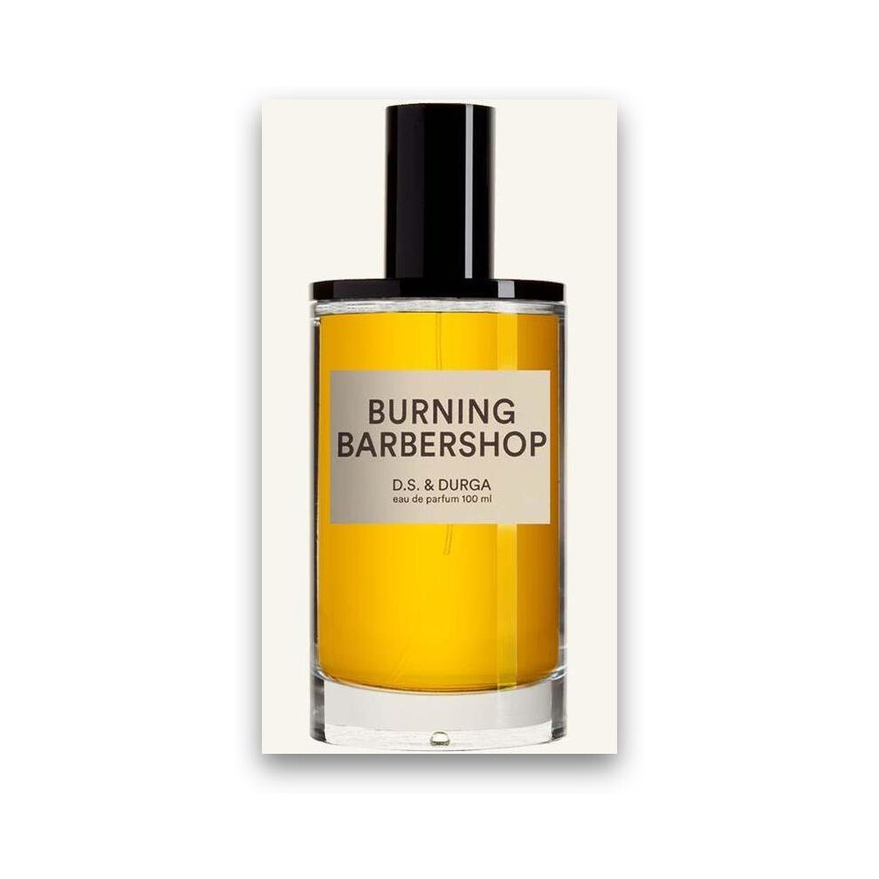 D.S. & Durga Burning Barbershop Eau de Parfum 3.4 oz / 100 ml – New in Box, Mint & Lavender with Charred Notes