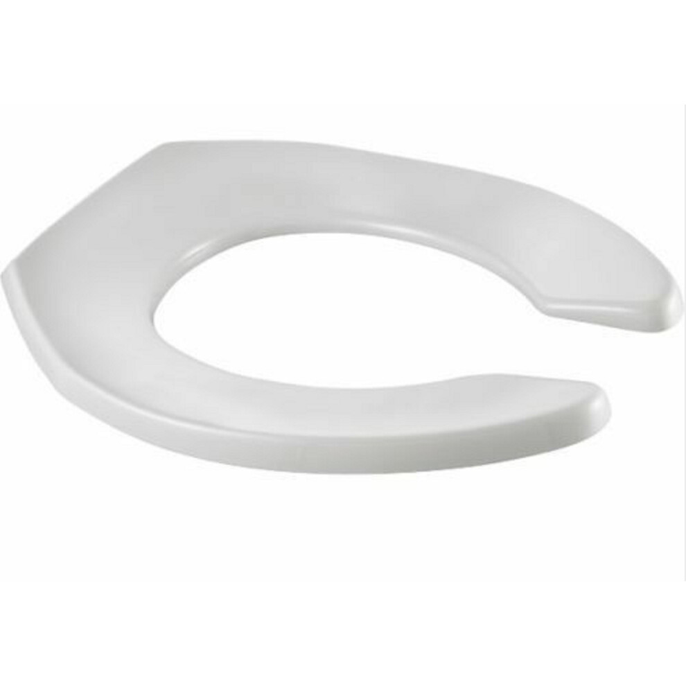 Carrara & Matta Commercial Anti-Vandal Open U Shape White Toilet Seat