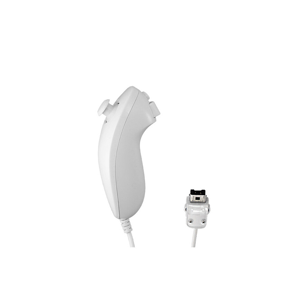 (White) Nunchuck Controller Remote For Nintendo Wii Nintendo Wii U All Colours White 5055546040145