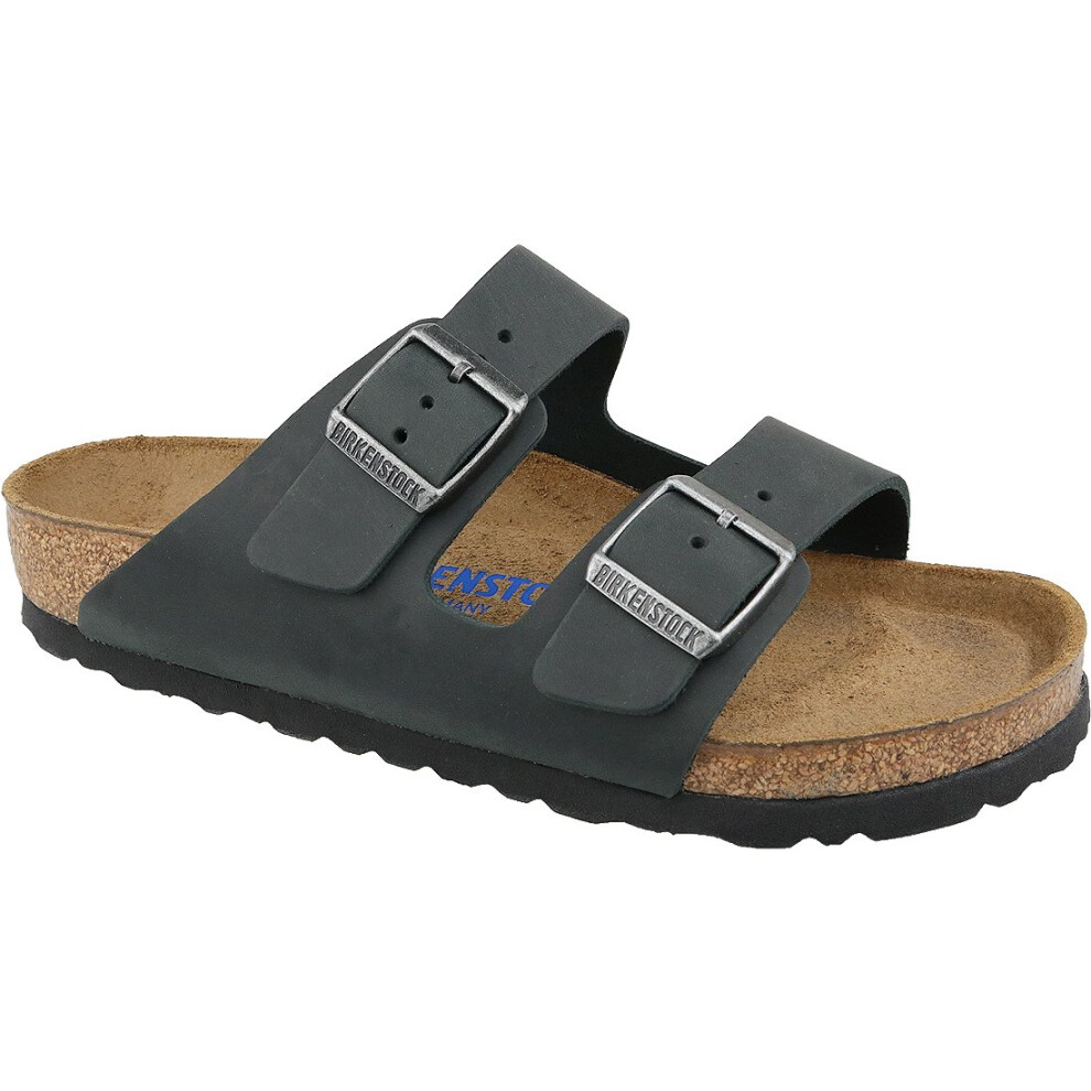 (5) Birkenstock Arizona 752481 Womens Black slides