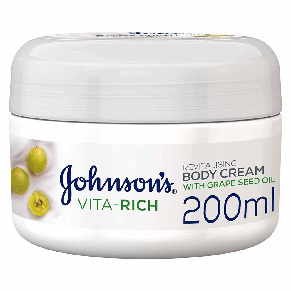Johnson's Vita-rich Revitalising Body Cream - 200ml