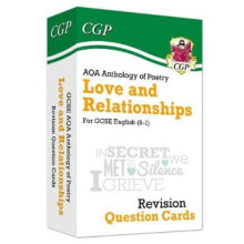 New 9-1 GCSE English: AQA Love & Relationships Poetry Anthology - Revision Question Cards