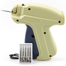 Clothes Tagging Tag Gun with 6 Needles + 1000 Kimble Barbs 80mm