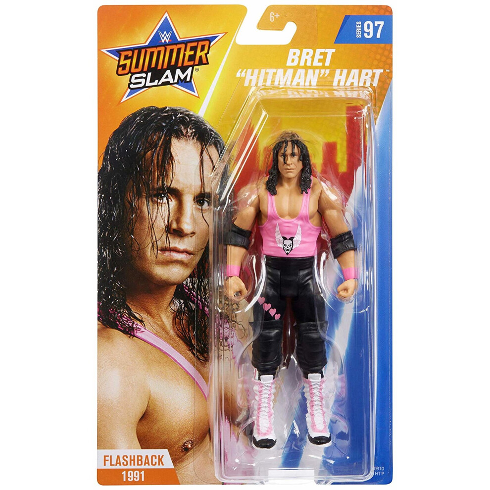 Wwe Basic - Series 97 - Bret Hart Figure