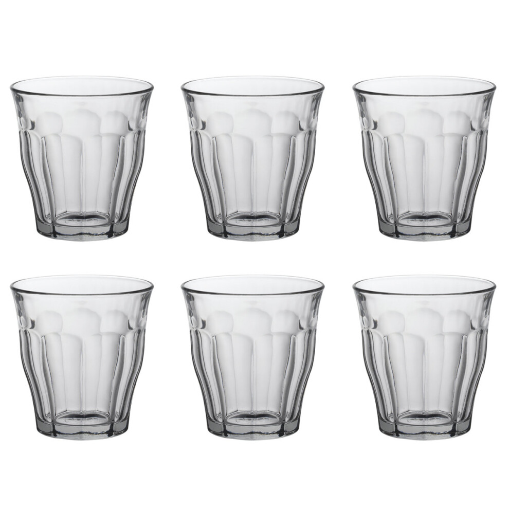Duralex Set of 6 Picardie Tumblers, 16cl