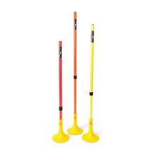 Precision Training Coaching Sports Telescopic Boundary Poles (Set of 12)