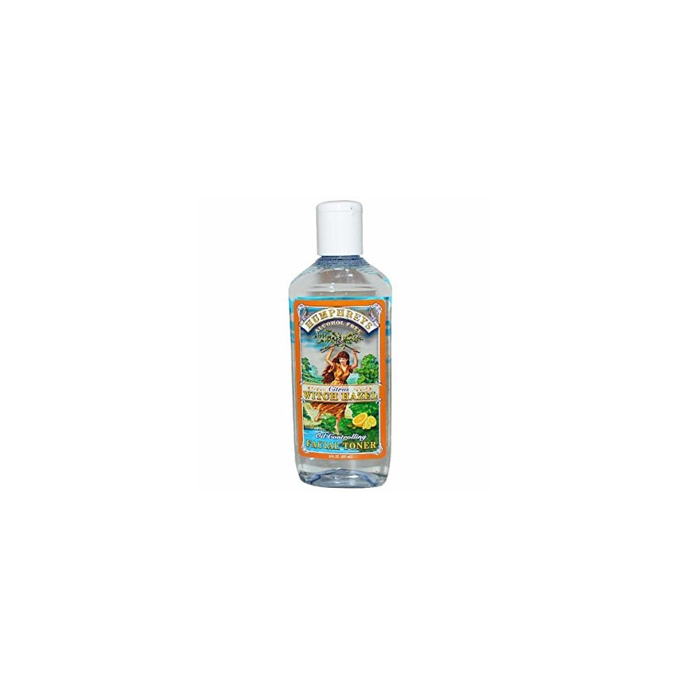 Humphrey's, Citrus Witch Hazel, Oil Controlling Facial Toner, 237 ml