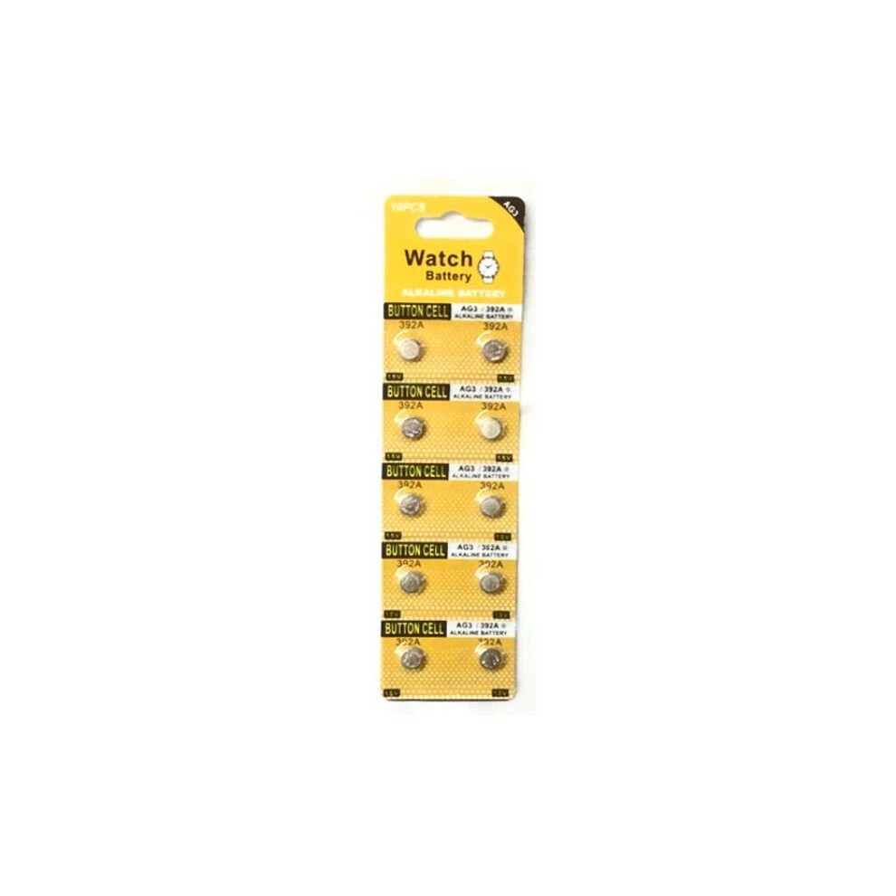 AG3 Button Cell Batteries Pack 10