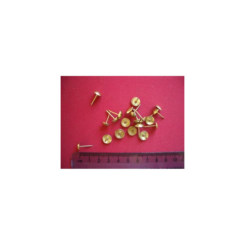 Upholstery Nails Pins [BRASS x 20]