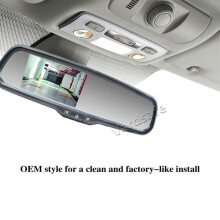 Vardsafe 4.3 Inch OEM Replacement Rear View Mirror Monitor for Backup Camera