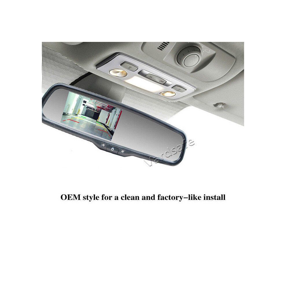 Vardsafe 4.3 Inch Oem Replacement Rear View Mirror Monitor For Backup Camera 8414775822033