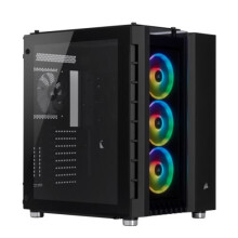 Corsair Crystal Series 680X Rgb Gaming Case With Tempered Glass Window E-At CC-9011168-WW