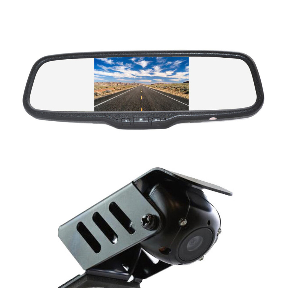 Vardsafe Vs504c Reversing Camera & Clip-On Digita Rear View Mirror Monitor For Mercedes Benz Vito W639 Viano (2003-2014) Light 8414775822163
