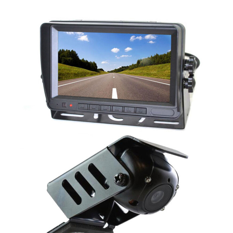 Vardsafe Parking Reversing Camera & 7 Inch Stand Alone Rear Monitor For Mercedes Benz Vito W639 Viano Valente (2003-2014) Light 8414775822132