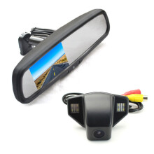 Vardsafe Parking Backup Camera & Replacement Rear View Mirror Monitor For Honda CRV CR-V