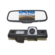 Vardsafe Reverse Parking Backup Camera + Clip-on Rear View Mirror Monitor for Chevrolet Epica Lova Aveo Matis Lacetti