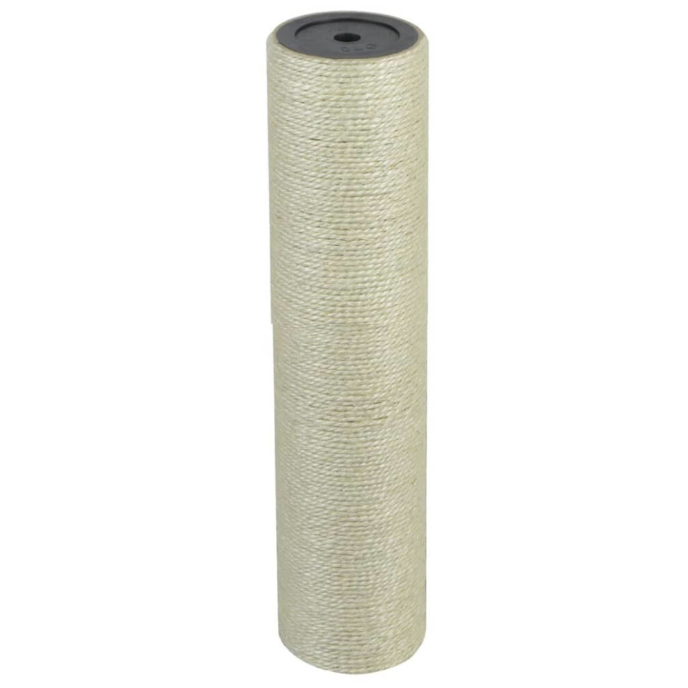 Vidaxl Cat Scratching Post 8X35cm 10Mm Kitten Scratch Pole Stand Tree Beige
