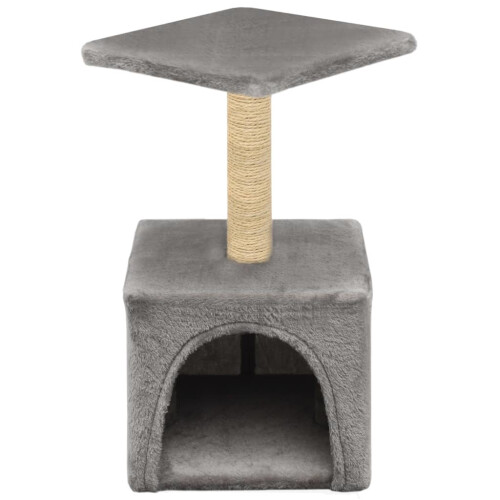VidaXL vidaXL Katzen-Kratzbaum Sisal 55 cm Grau 2