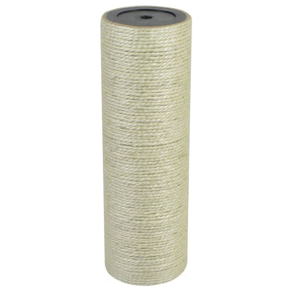 Vidaxl Cat Scratching Post 8X25cm 8Mm Kitten Scratch Pole Stand Tree Beige