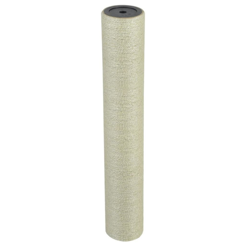 Vidaxl Cat Scratching Post 8X50cm 10Mm Kitten Scratch Pole Stand Tree Beige
