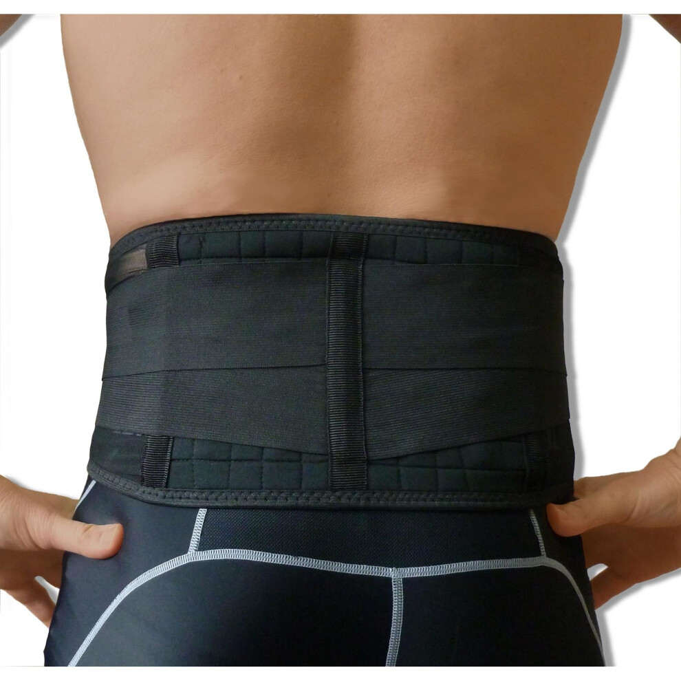 (L) NeoPhysio Magnetic Back Support Brace 20 Magnets