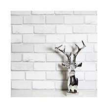 White Brick Glitter Effect Textured Pattern Modern Wallpaper 902009