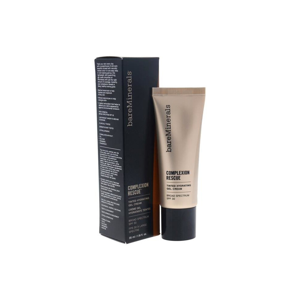 BareMinerals W-C-10642 1.18 oz Complexion Rescue Tinted Hydrating Gel Cream SPF 30 Foundation for Womens - Chestnut 09