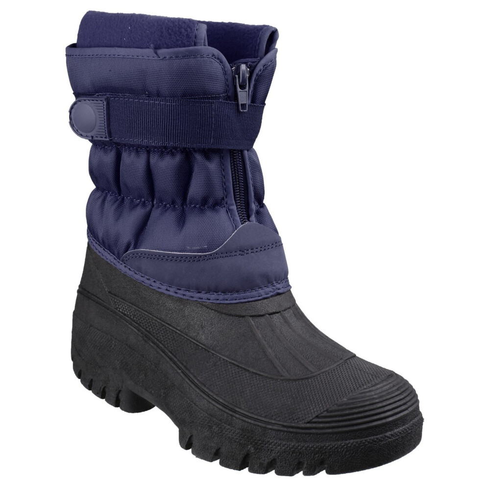 (12 UK, Navy) Cotswold Mens Chase Snow Boots