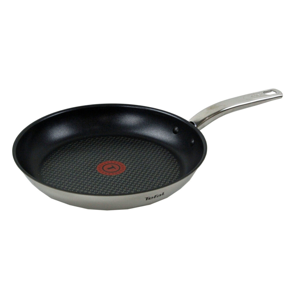 Tefal Intuition 28cm Induction Non Stick Frying Pan Stainless Steel Fry Pan