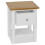 VidaXL vidaXL Solid Oak Wood Nightstand Bedroom Bedside Cabinet Side Table Stand 2