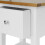 VidaXL vidaXL Solid Oak Wood Nightstand Bedroom Bedside Cabinet Side Table Stand 5